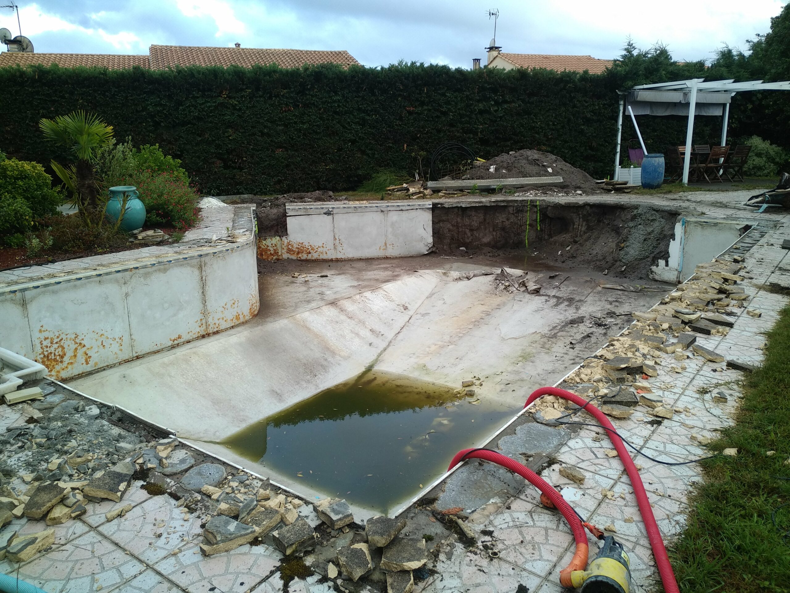 Rénovation de piscine à Arsac